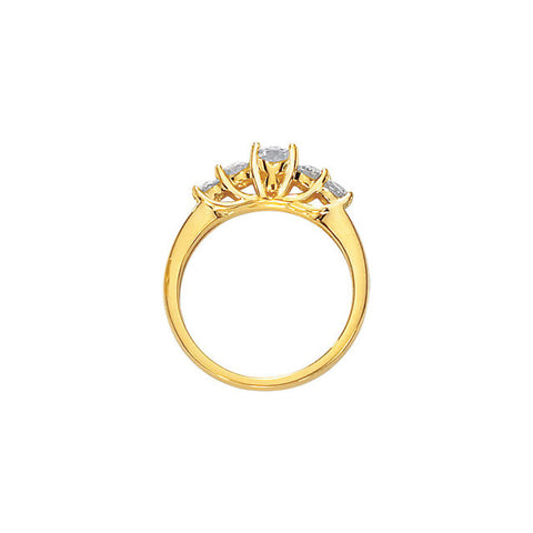 Band > Anniversary > Moissanite > Created > 5-Stone > Round