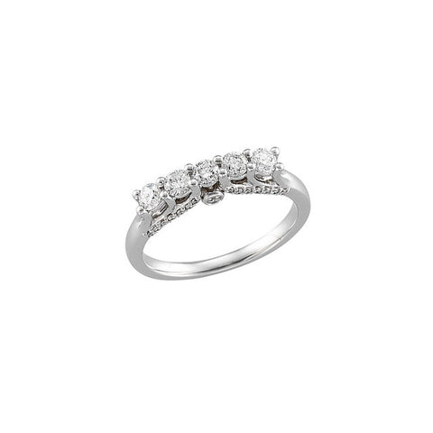 Band > Anniversary > Diamond > 3/4 CTW