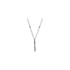 Necklace > 17" > Quartz > Clear
