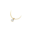 Pendant > Round > Moissanite > Created