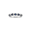 Band > Anniversary > Sapphire & Diamond > Genuine