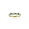 Band > Anniversary > Emerald & Diamond > Genuine