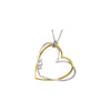 Necklace > Heart > Diamond > Two-Tone > .07 CTW