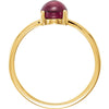 Ring > Cabochon > Topaz > Blue > Swiss.*Multiple Stone and Metal options avaiable*