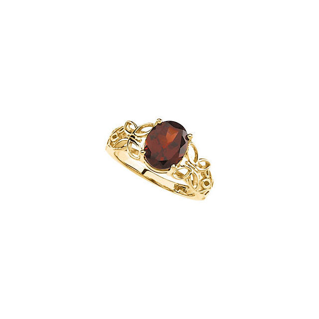Ring > Garnet > Mozambique > Genuine