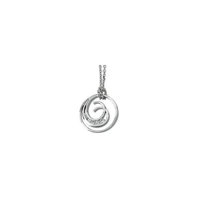 Pendant > Circle > Diamond > Journey > 1/3 CTW