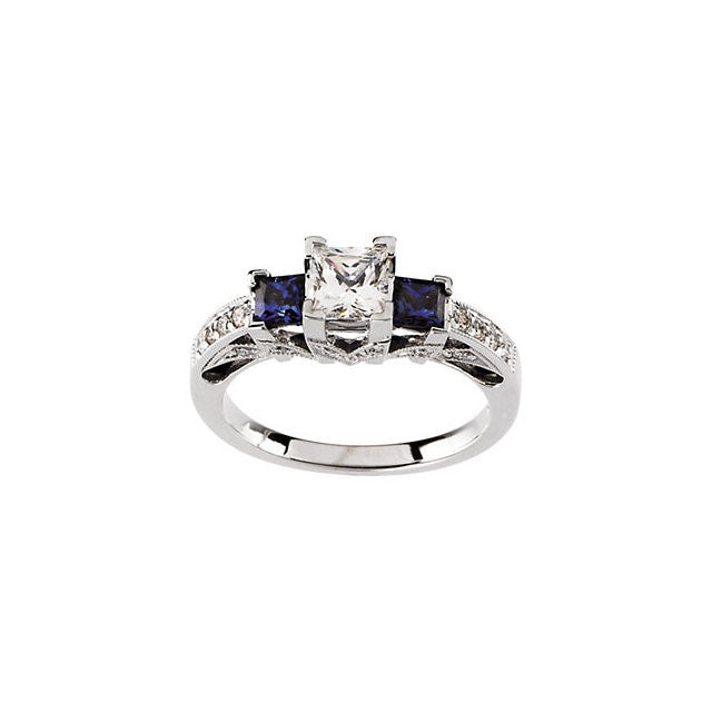 Ring or Band > Engagement > Semi-mount