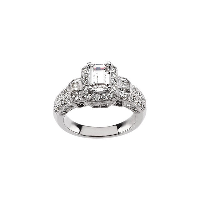 Ring or Band > Engagement > Semi-mount