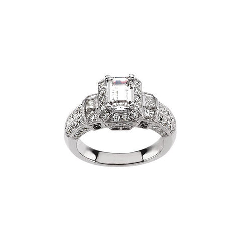 Ring or Band > Engagement > Semi-mount