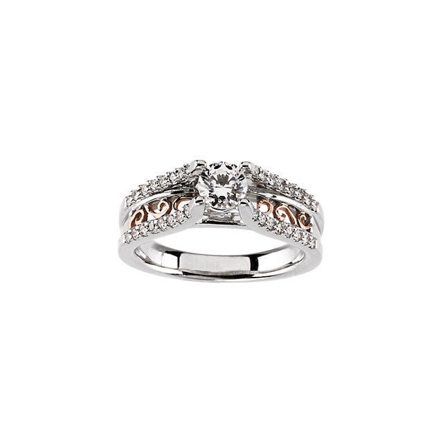 Ring or Band > Engagement > Semi-Mount
