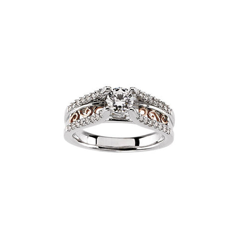Ring or Band > Engagement > Semi-Mount