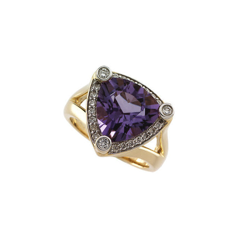 Ring > Diamond > CTW > 1/Amethyst & 1 > Genuine