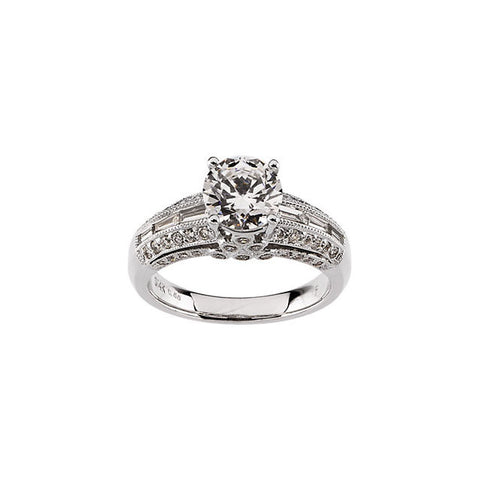Ring or Band > Engagement > Semi-mount