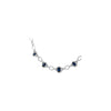 Necklace > 18" > Sapphire > Diamond & Blue > 3/4 CTW