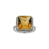 Ring > Citrine & Diamond > Genuine