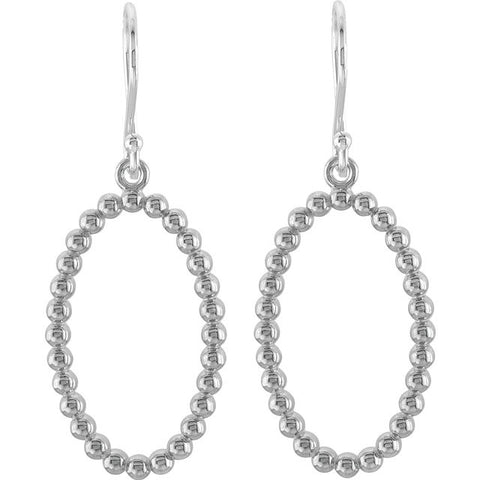Earrings > Shaped > Oval