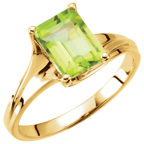 Ring > Peridot