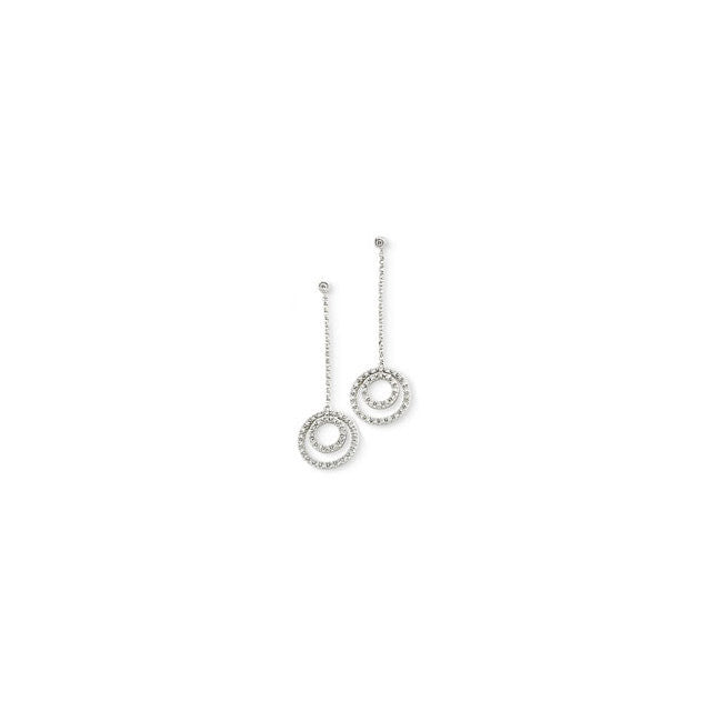 Earrings > Dangle > Diamond > 3/8 CTW