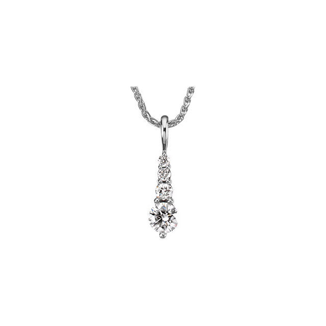 Pendant > Journey > & > Diamond > CTW > 1