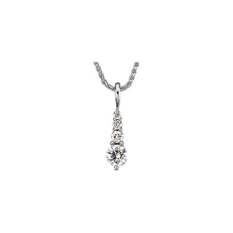 Pendant > Journey > & > Diamond > CTW > 1