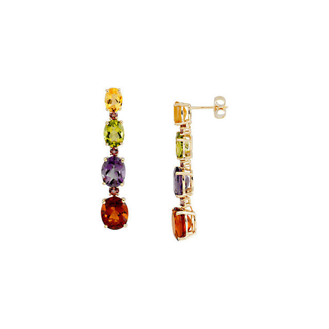 Earrings > Gemstone > Multicolor