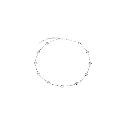 Necklace > Zirconia > Cubic