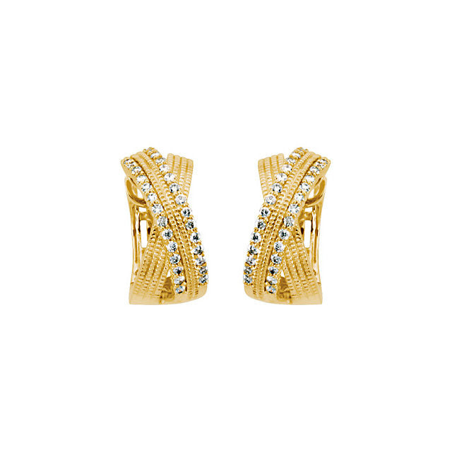Earrings > Diamond > 1/2 CTW