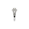 Ring > Moissanite > Created > Diamond & 7mm > 9/10 CTW