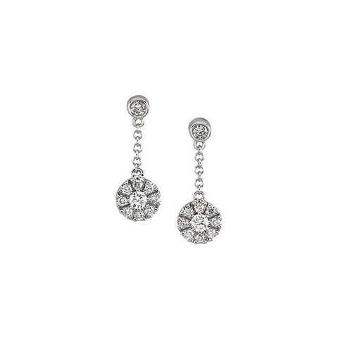 Earrings > Dangle > Diamond > 1/3 CTW
