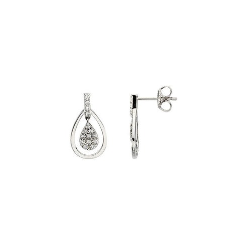 Earrings > Diamond > 1/4 CTW