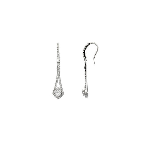 > Earrings > Diamond > 3/4 CTW