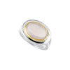 Ring > Quartz > Rose > Cabochon > Genuine
