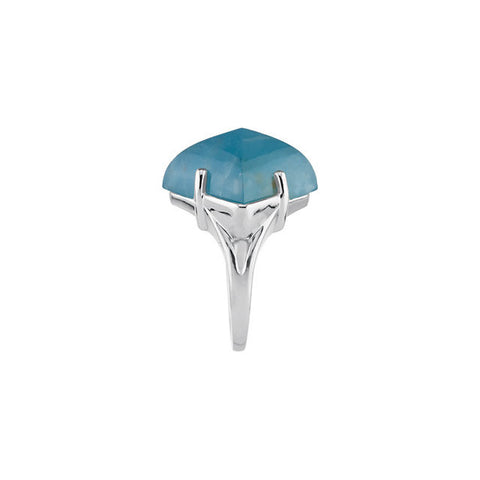 Ring > Aquamarine > Genuine