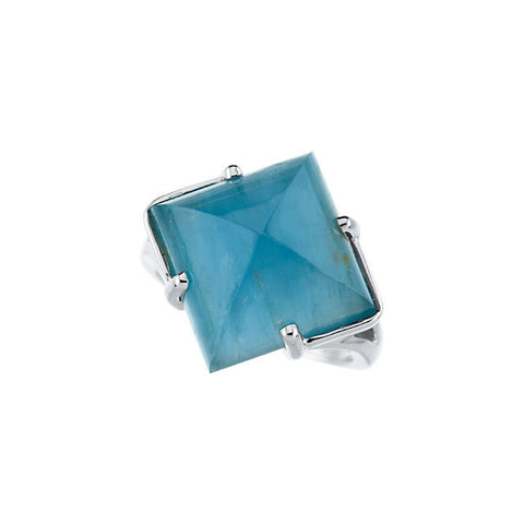 Ring > Aquamarine > Genuine