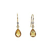 Earrings > Citrine & Diamond