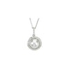 Necklace > 18" > Diamond > CTW > 1/Pearl & 1 > Cultured > Freshwater