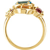 Ring > Multi-Gemstone