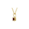Necklace > 18" > Garnet > Mozambique