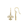 Earrings > Fleur-de-lis > Diamond > 1/2 CTW