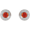 Earrings > Diamond > CTW > 1/Opal & 1 > Fire > Mexican