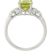 Ring > Butterfly > Peridot & Diamond > Genuine