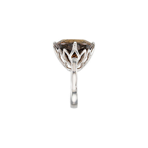 Ring > Quartz > Smoky > Genuine