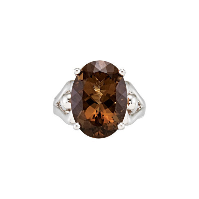 Ring > Quartz > Smoky > Genuine