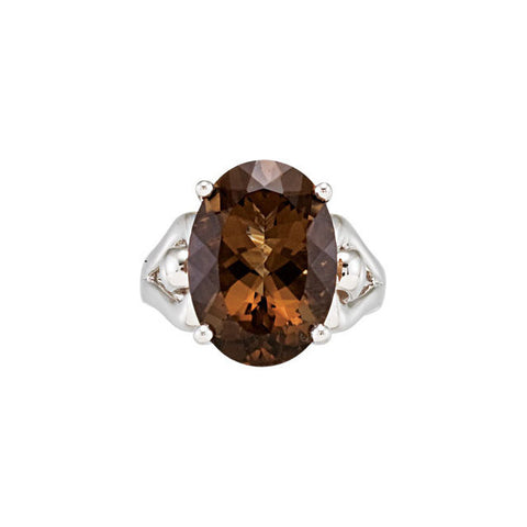Ring > Quartz > Smoky > Genuine