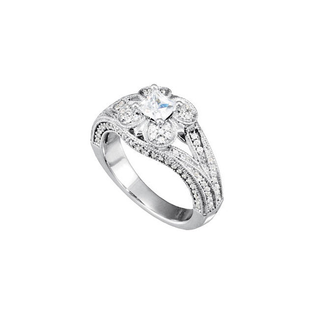Ring or Band > Engagement > Semi-mount
