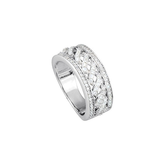 Band > Anniversary > Diamond > Infinity-Inspired > 5/8 CTW