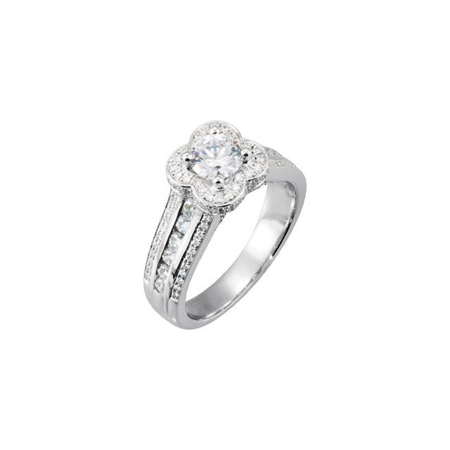 Band > Matching > Semi-Mount > Diamond > 1/8 CTW