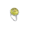 Ring > Quartz > Gold > Green > Genuine