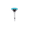 Ring > Turquoise & Onyx > Genuine