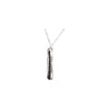 Necklace > 18" > Diamond > .06 CTW > & > Spinel > Black